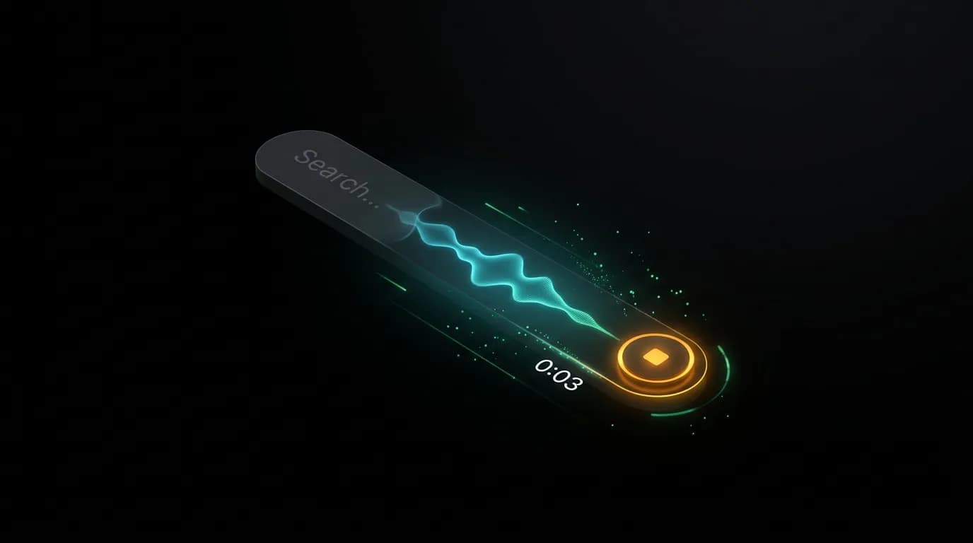 Designing Voice Input for AI Travel Agents