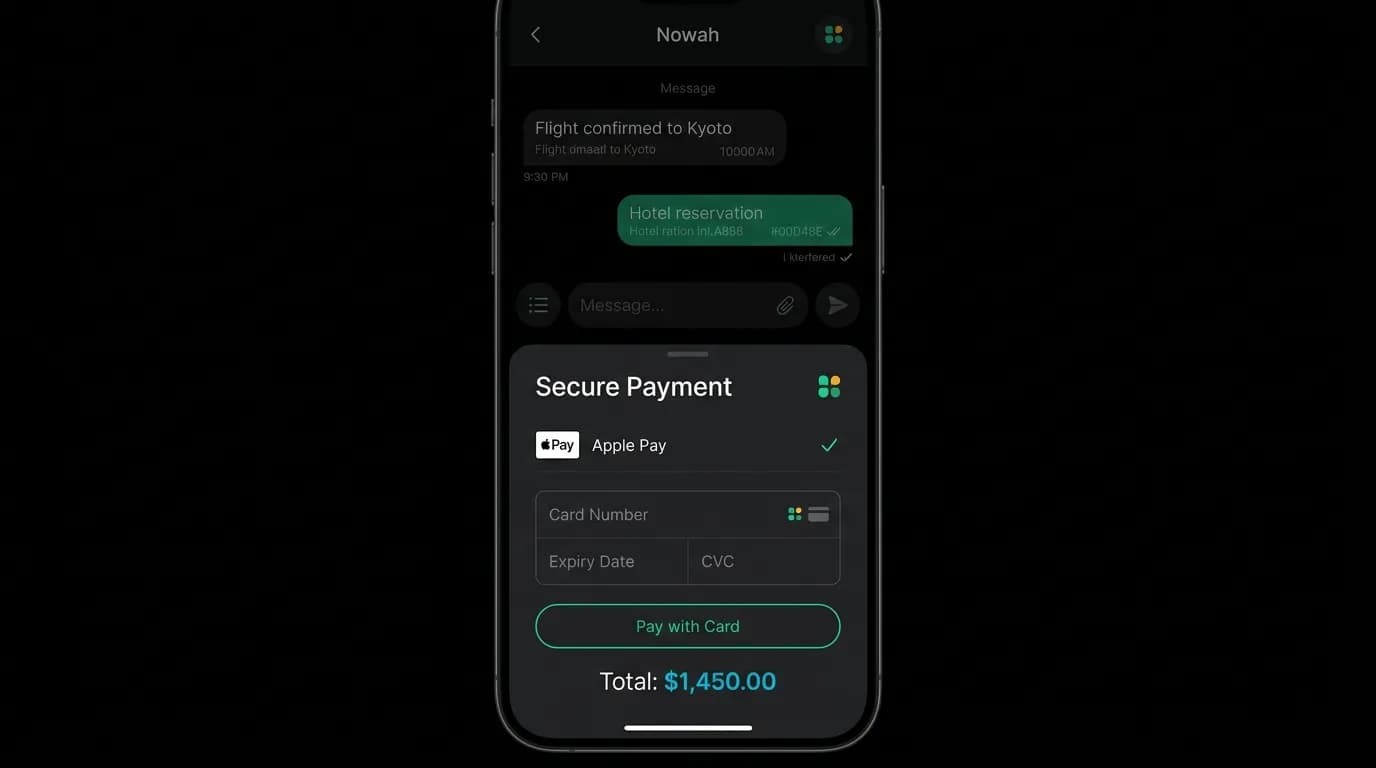 The Payment Sheet: Native vs. Custom in a Chat Context