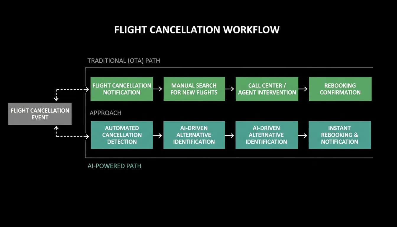 What happens after a cancellation on each booking channel