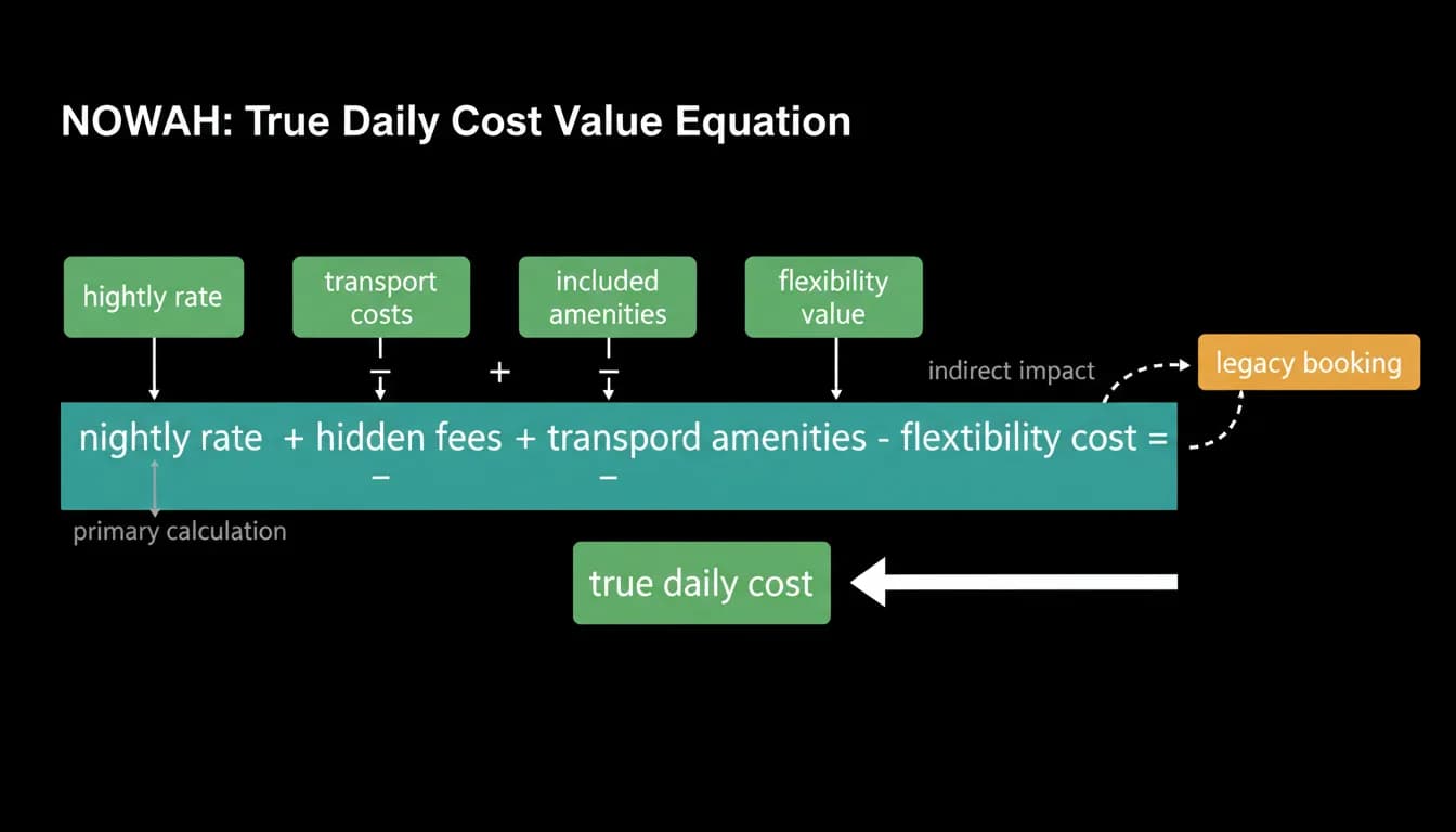 The true-cost equation behind a nightly rate