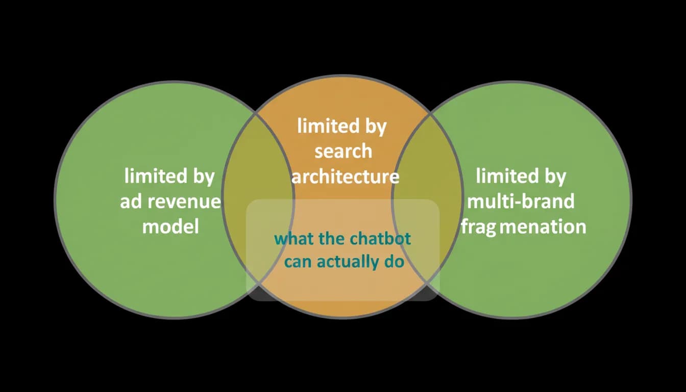 The three constraints boxing in every OTA chatbot