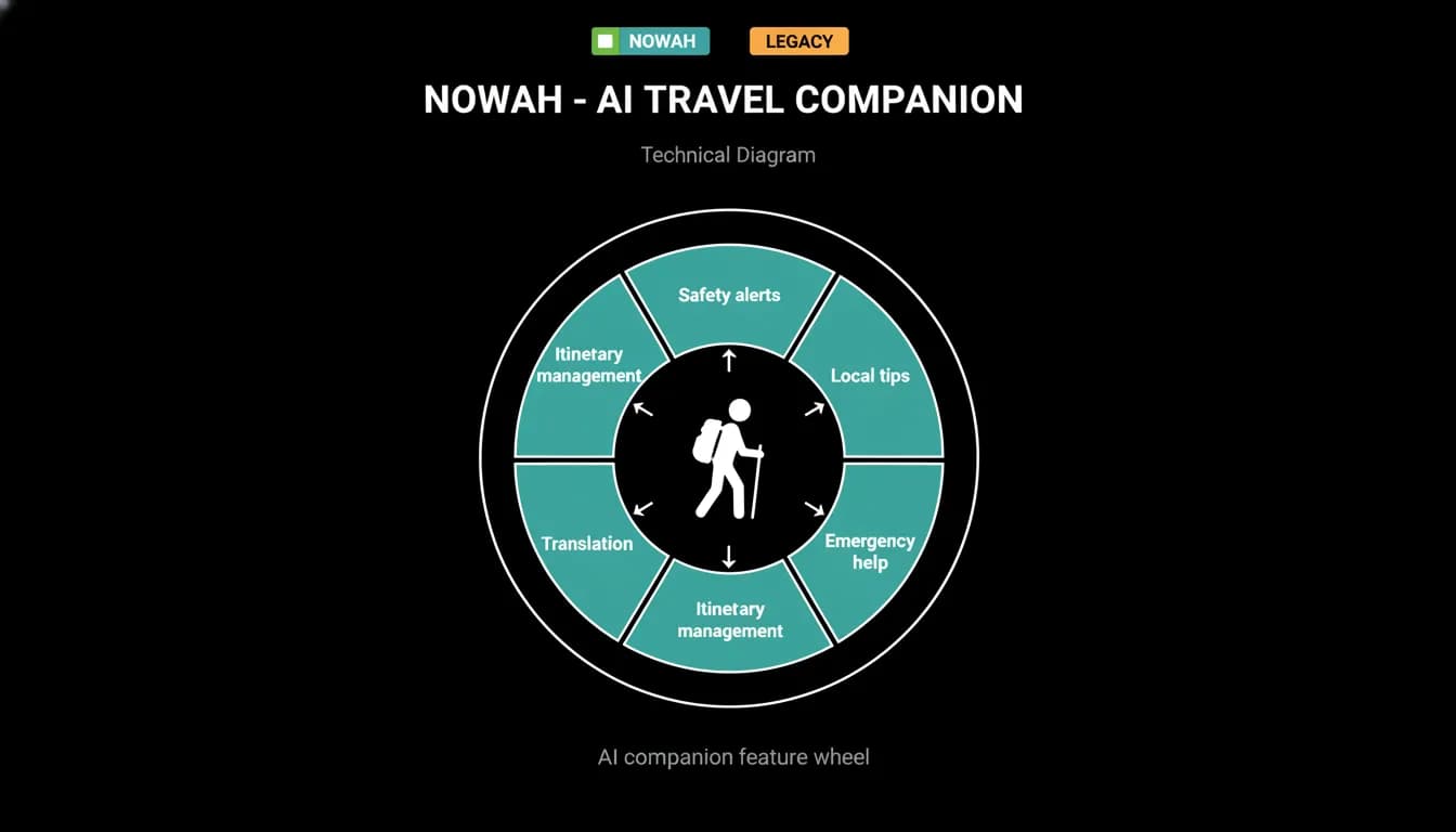 What an AI companion does for a solo traveller