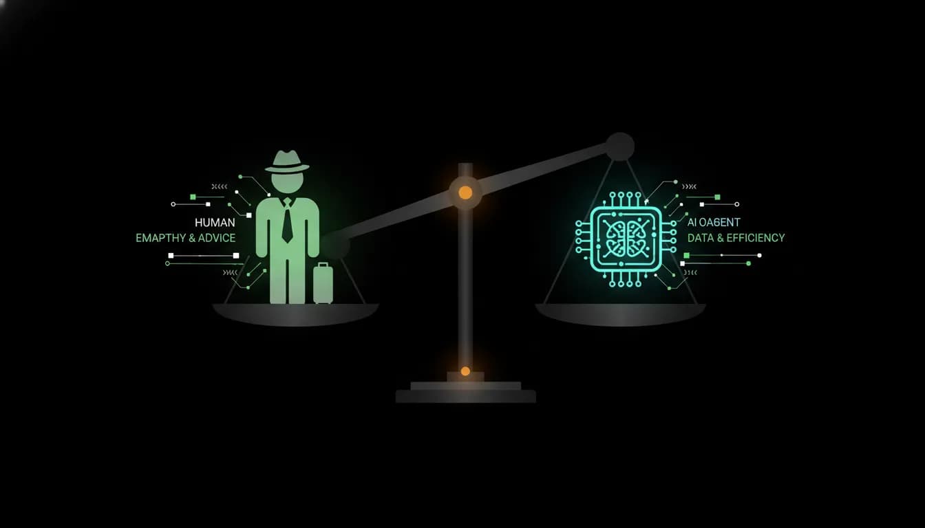The AI Travel Agent vs. the Human Travel Agent: An Honest Comparison