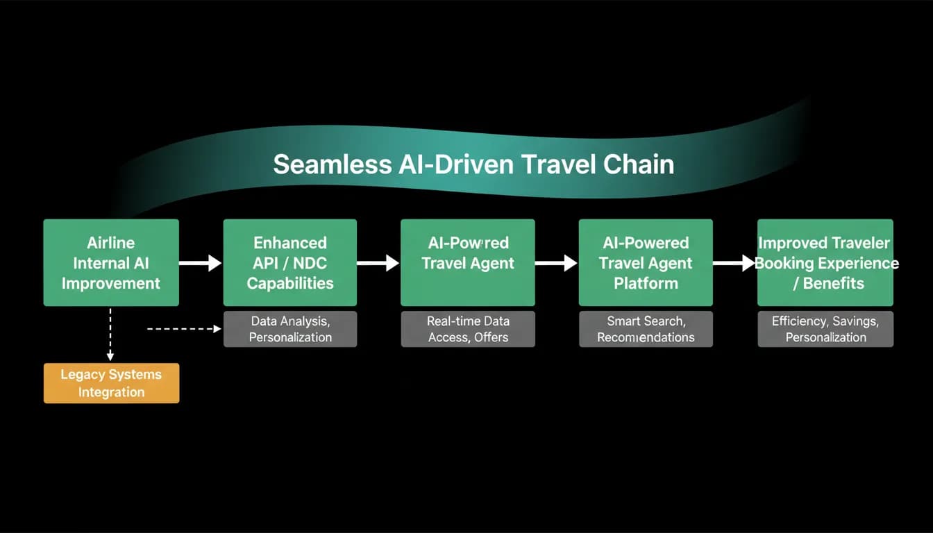 How airline AI reaches the traveller