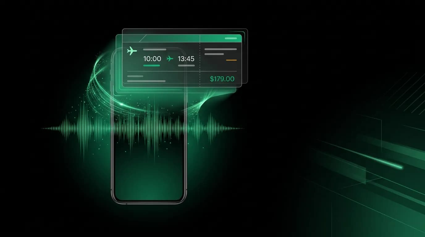 Voice-First Travel Booking: Why Speaking Beats Typing
