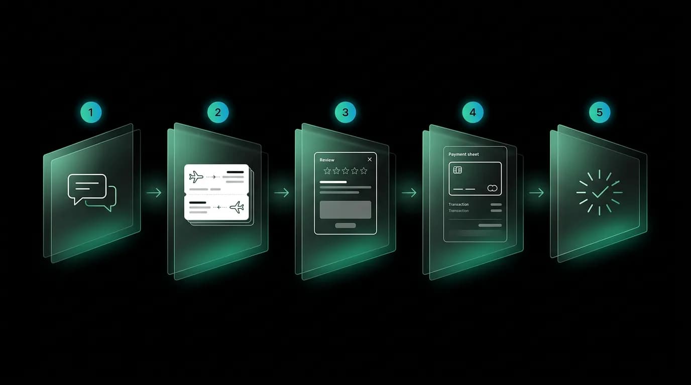 How We Designed the Chat-First Booking Flow