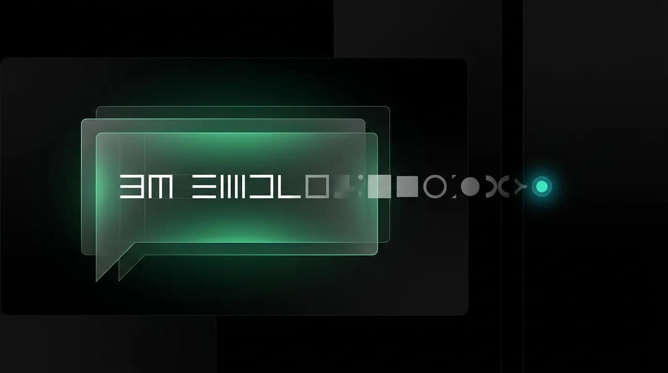 Streaming Text: Designing for an AI That Thinks Out Loud
