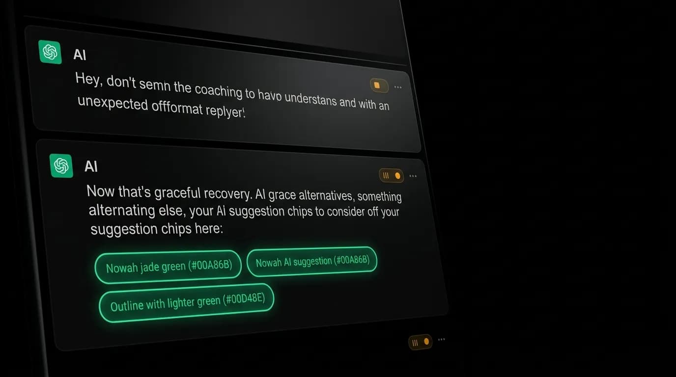 Designing for the Unexpected: When AI Goes Off Script
