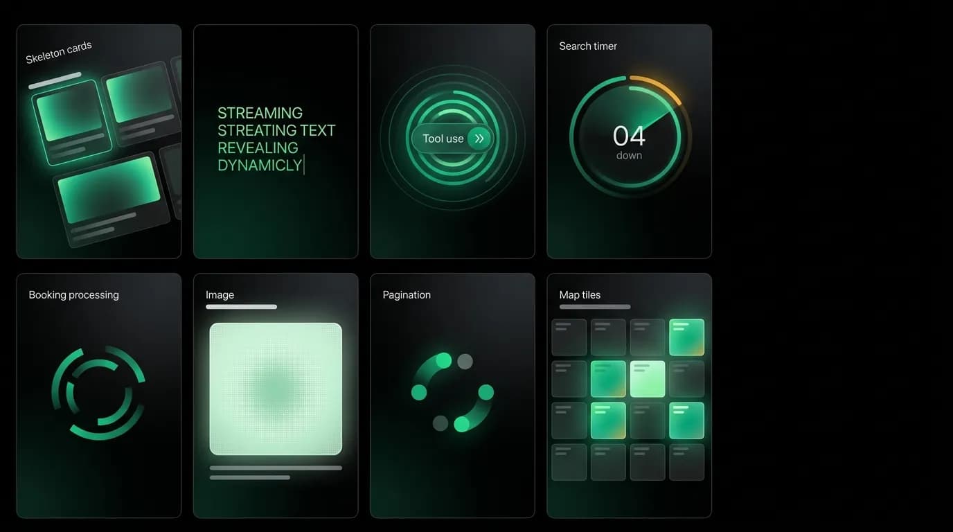 Loading States: The 8 Types You Need in an AI Travel App