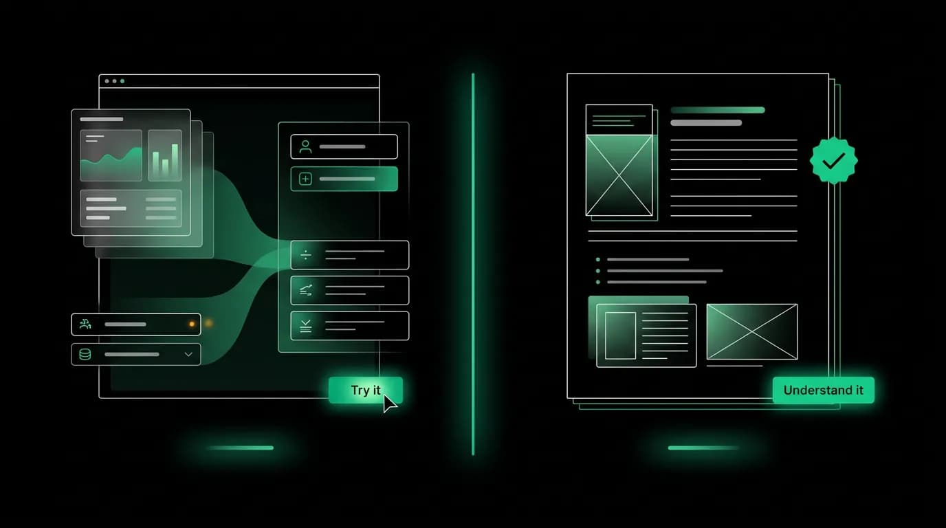 Interactive Tutorials vs Static Docs: Finding the Right Mix
