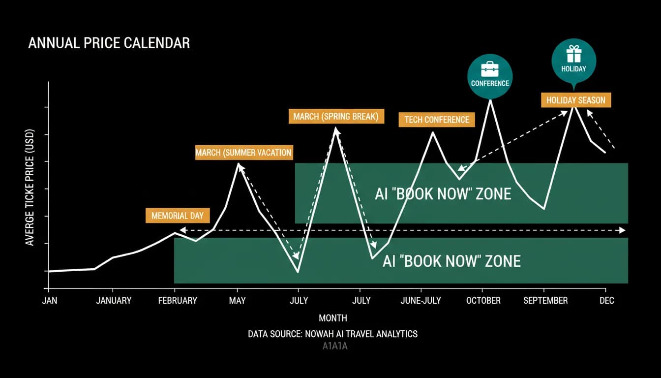 A year of fares on one route with book and wait zones