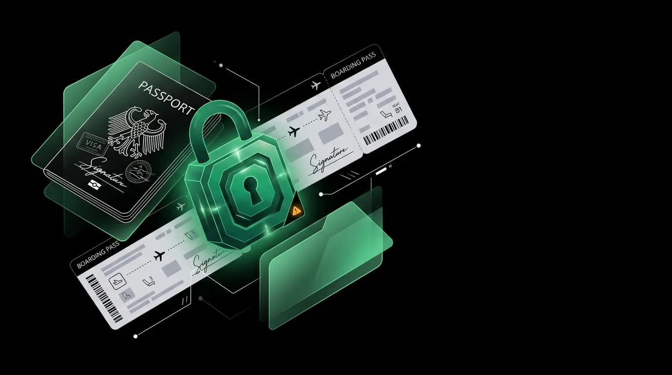 Securing Travel Documents in the Cloud