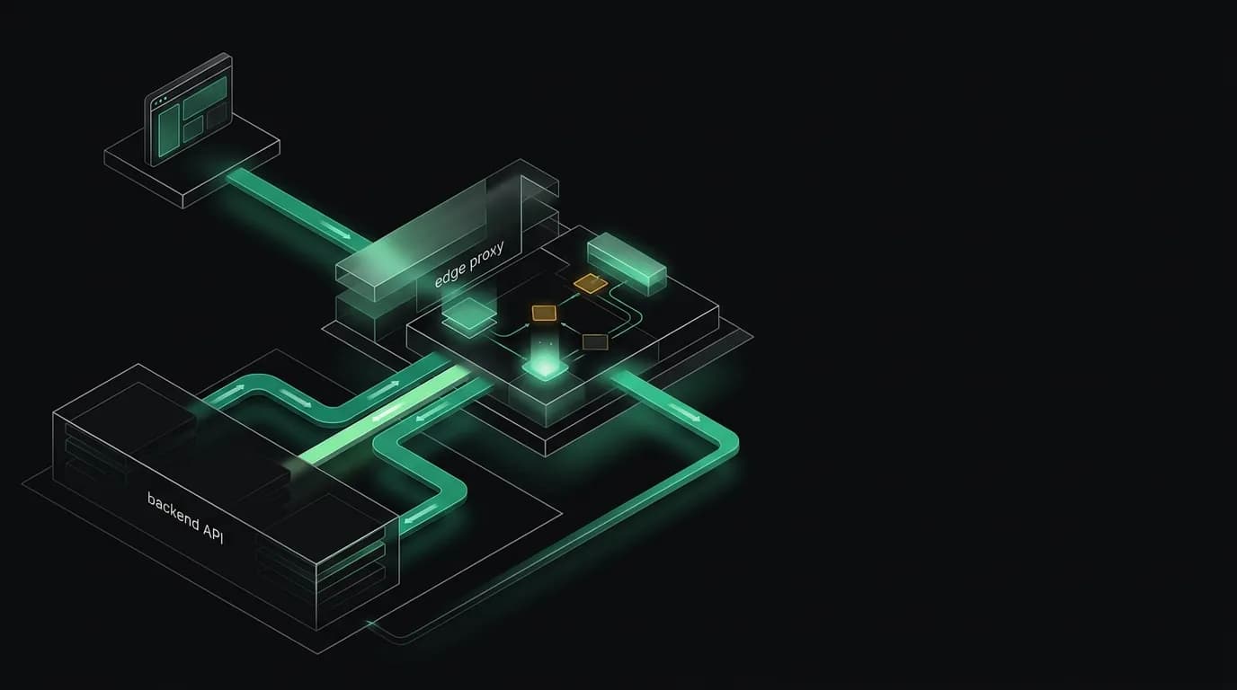 API Proxy Architecture for Web Clients