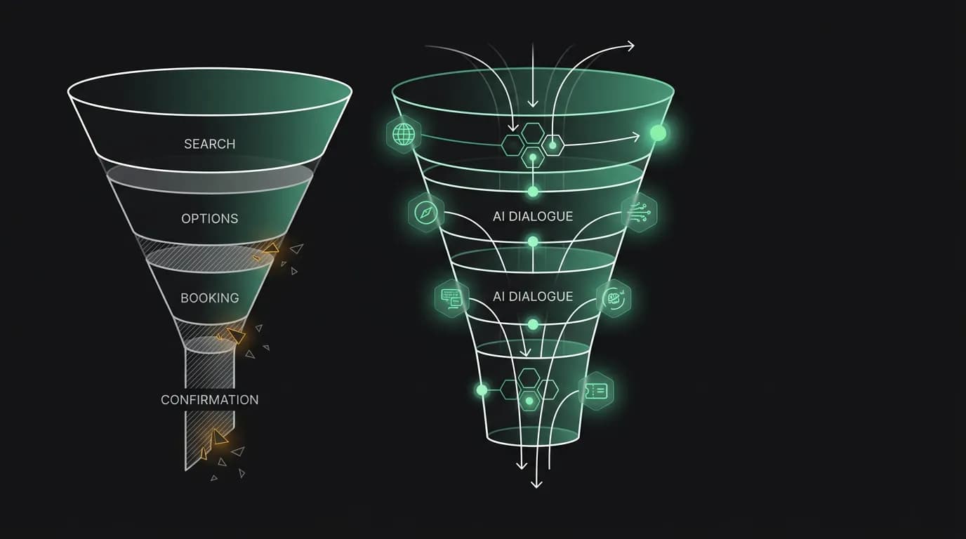 From Query to Conversation: How AI Changes the Booking Funnel